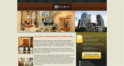 Desktop Screenshot of broadcastingtowerhotel.com